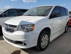 Dodge salvage cars for sale: 2017 Dodge Grand Caravan SE