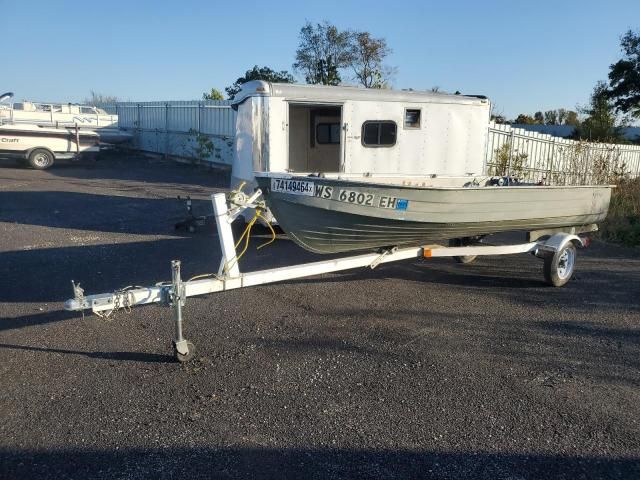 1991 Mirro Craft Boat With Trailer