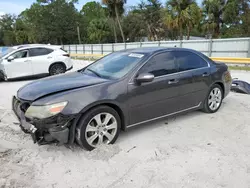 Salvage cars for sale from Copart Fort Pierce, FL: 2009 Acura RL