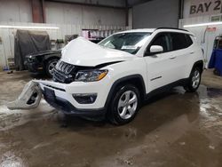 Salvage SUVs for sale at auction: 2018 Jeep Compass Latitude