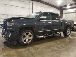 Chevrolet Silverado k1500 ltz salvage cars for sale: 2018 Chevrolet Silverado K1500 LTZ