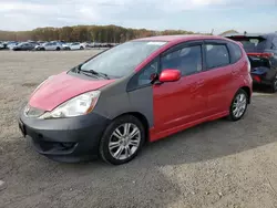 Salvage cars for sale from Copart Assonet, MA: 2010 Honda FIT Sport