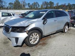 Salvage cars for sale at Spartanburg, SC auction: 2019 KIA Sorento LX