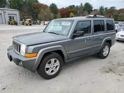 Salvage cars for sale at Mendon, MA auction: 2008 Jeep Commander Sport