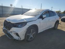 Salvage cars for sale at Chicago Heights, IL auction: 2024 Mercedes-Benz EQE SUV 350 4matic