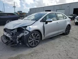 Salvage cars for sale at Jacksonville, FL auction: 2022 Toyota Corolla SE