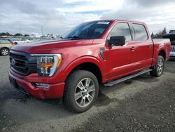 Salvage cars for sale at Eugene, OR auction: 2021 Ford F150 Supercrew