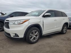 2015 Toyota Highlander LE en venta en Arcadia, FL