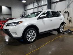 Salvage cars for sale at Ham Lake, MN auction: 2013 Toyota Rav4 Limited