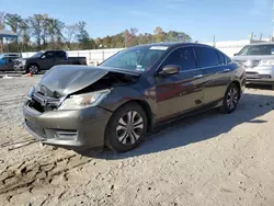 Salvage cars for sale at China Grove, NC auction: 2013 Honda Accord LX