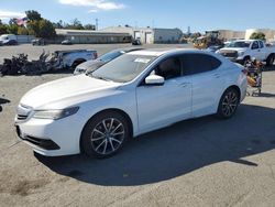 Salvage cars for sale at Martinez, CA auction: 2017 Acura TLX Tech