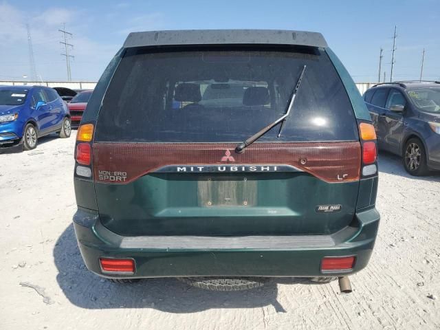 2000 Mitsubishi Montero Sport LS