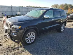 Jeep salvage cars for sale: 2017 Jeep Grand Cherokee Limited