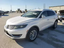 Salvage cars for sale at Haslet, TX auction: 2017 Lincoln MKX Select