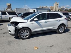 Salvage cars for sale at New Orleans, LA auction: 2021 Ford Edge Titanium