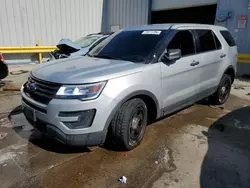 Ford salvage cars for sale: 2016 Ford Explorer Police Interceptor