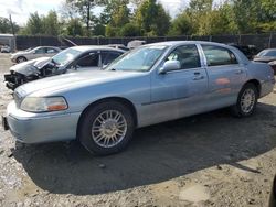 Salvage cars for sale at Waldorf, MD auction: 2010 Lincoln Town Car Signature Limited