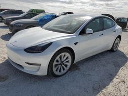 Tesla salvage cars for sale: 2021 Tesla Model 3