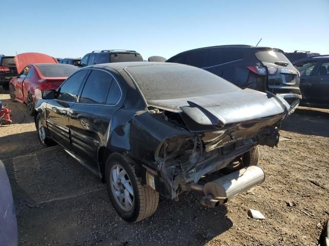 2001 Pontiac Grand AM SE1