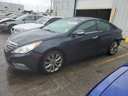 Salvage cars for sale at Chicago Heights, IL auction: 2013 Hyundai Sonata SE