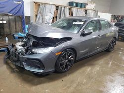 Salvage cars for sale at Elgin, IL auction: 2018 Honda Civic Sport Touring