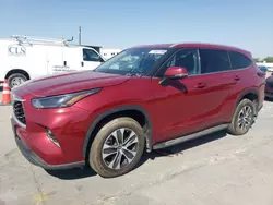 Toyota salvage cars for sale: 2022 Toyota Highlander XLE