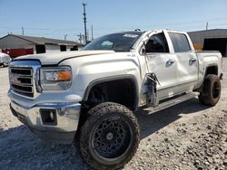 Salvage cars for sale from Copart Chicago: 2015 GMC Sierra K1500 SLT