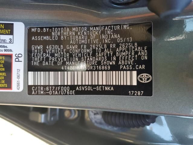 2013 Toyota Camry L