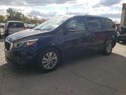 Salvage cars for sale at Fort Wayne, IN auction: 2018 KIA Sedona LX