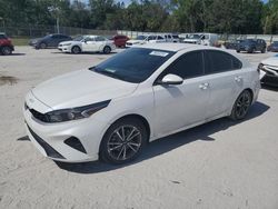 Salvage cars for sale from Copart Fort Pierce, FL: 2022 KIA Forte FE