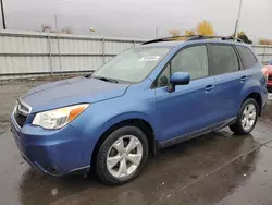 Salvage cars for sale at Littleton, CO auction: 2015 Subaru Forester 2.5I Premium