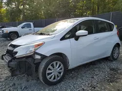 Salvage cars for sale at Waldorf, MD auction: 2015 Nissan Versa Note S