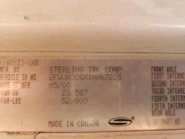 2001 Sterling AT 9500