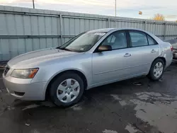 Hyundai salvage cars for sale: 2007 Hyundai Sonata GLS