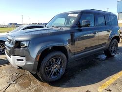 Salvage cars for sale at Woodhaven, MI auction: 2024 Land Rover Defender 110 S