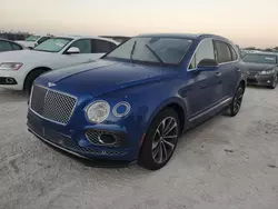 Salvage cars for sale at Arcadia, FL auction: 2017 Bentley Bentayga