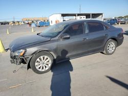 Salvage cars for sale at Grand Prairie, TX auction: 2012 Volkswagen Passat S