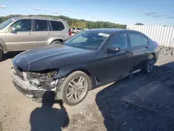 BMW salvage cars for sale: 2016 BMW 750 XI