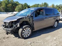 Toyota salvage cars for sale: 2016 Toyota Sienna XLE