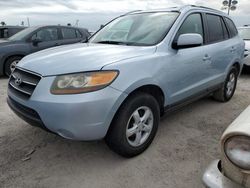 Flood-damaged cars for sale at auction: 2007 Hyundai Santa FE GLS