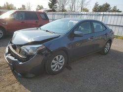 Toyota salvage cars for sale: 2015 Toyota Corolla L