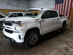 Salvage cars for sale at Kincheloe, MI auction: 2022 Chevrolet Silverado LTD K1500 RST