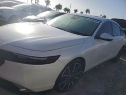 Salvage cars for sale at Riverview, FL auction: 2023 Honda Accord Touring Hybrid