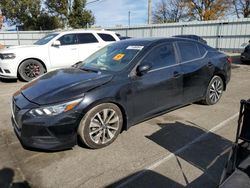 Nissan salvage cars for sale: 2021 Nissan Sentra SV