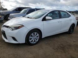 Toyota Corolla Vehiculos salvage en venta: 2016 Toyota Corolla L