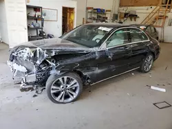 Salvage cars for sale at Ham Lake, MN auction: 2018 Mercedes-Benz C300