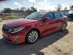 Salvage cars for sale at Riverview, FL auction: 2018 KIA Optima LX