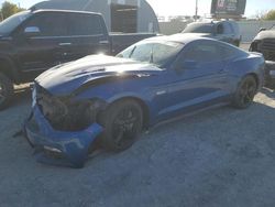 Salvage cars for sale at Wichita, KS auction: 2017 Ford Mustang GT