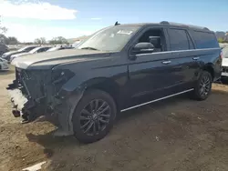 Salvage cars for sale at San Martin, CA auction: 2020 Ford Expedition Max Limited