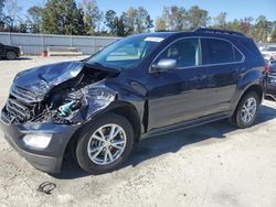 Chevrolet salvage cars for sale: 2016 Chevrolet Equinox LT